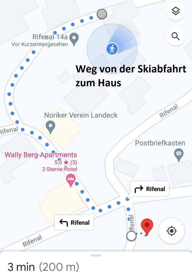 Alptyrol Leilighet Rifenal Eksteriør bilde